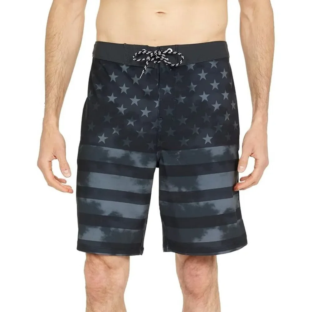Hurley NWT Phantom Independence 20in Board Shorts Size 30 Black